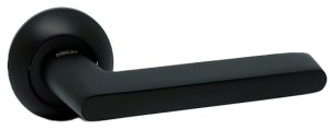 Ручка дверная KEDR R07-927 BLACK MAT (чёрный матовый)